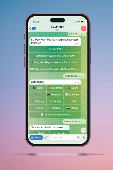 Возможности бота Telegram